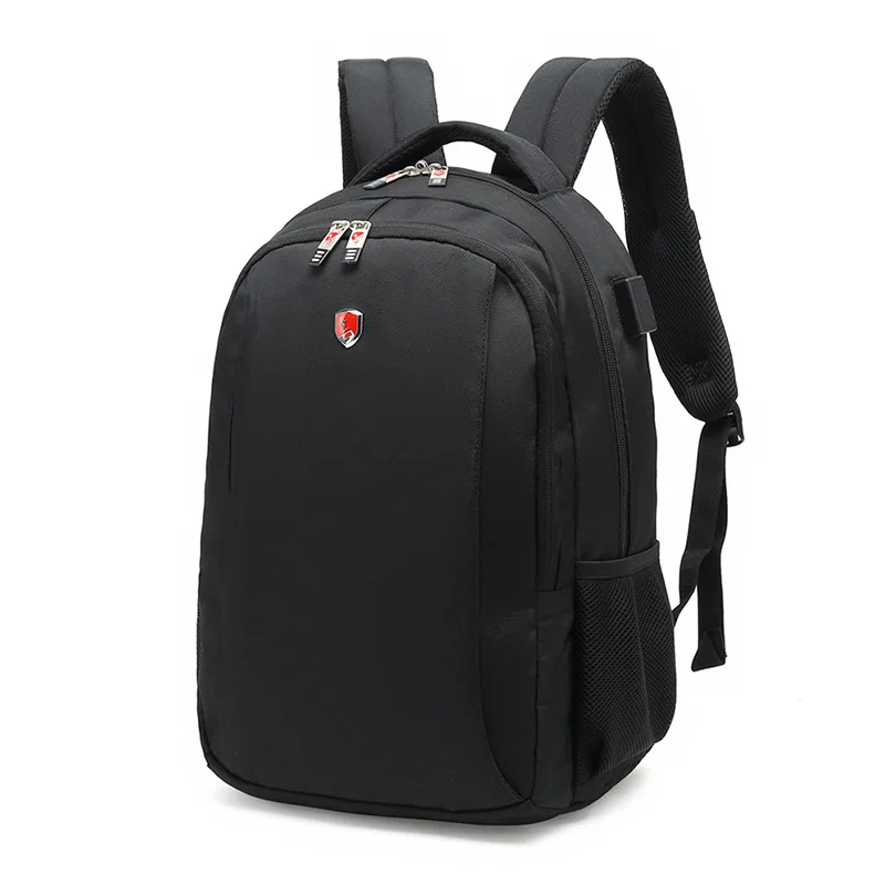 

Wholesale rui ji shi New Style Backpack Men's Casual Laptop Computer Backpack 15.6-Inch with USB Schoolbag