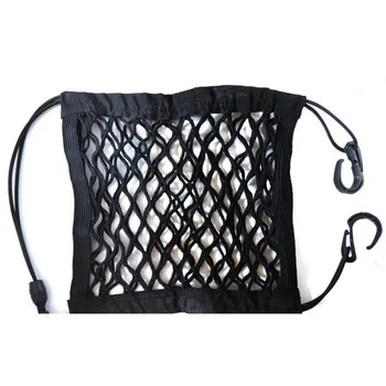 

New Car Mesh Organizer Seat Back Net Bag Driver Storage Netting Pouch between Seats Auto Accessories