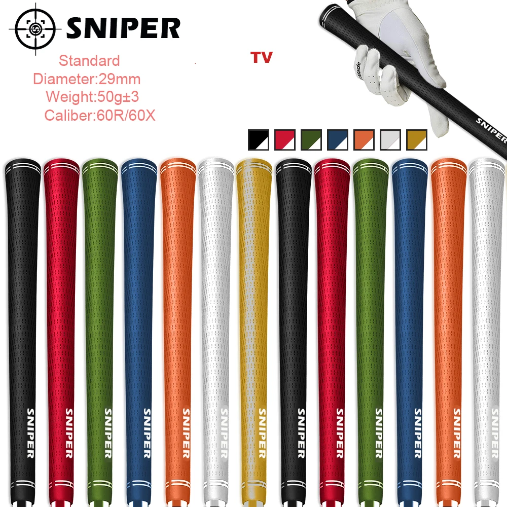 Wholesale 100pieces Top Quality Golf Grips Round Or Rip Club Grips