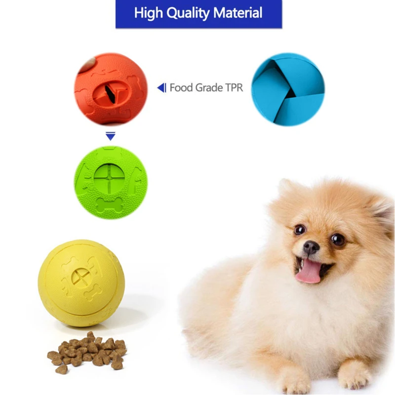 Dog Activity Labyrinth Toys Rubber Snack Ball 8cm Wtih Various Color -  AliExpress