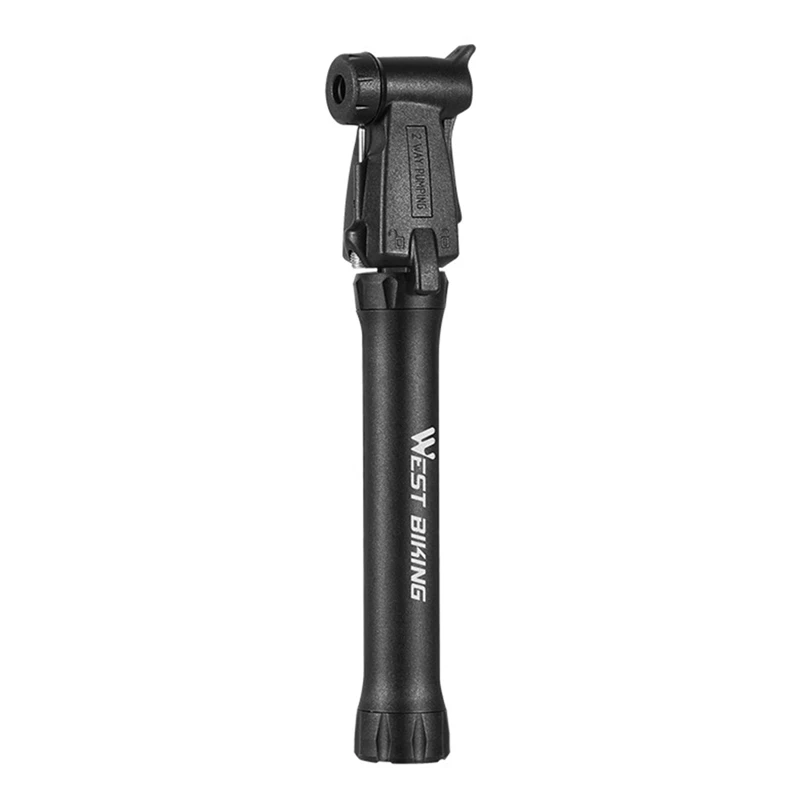 WEST BIKING Bicycle Pump 80PSI Mini Hand Pump Air Inflator Valve MTB Mountain Road Bicycle Pump