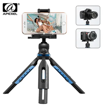 

APEXEL 2 in 1 Phone Holder Mount Tripod DSLR Camera Phone Extendable Tripod For Gopro xiaomi iPhone Smartphone