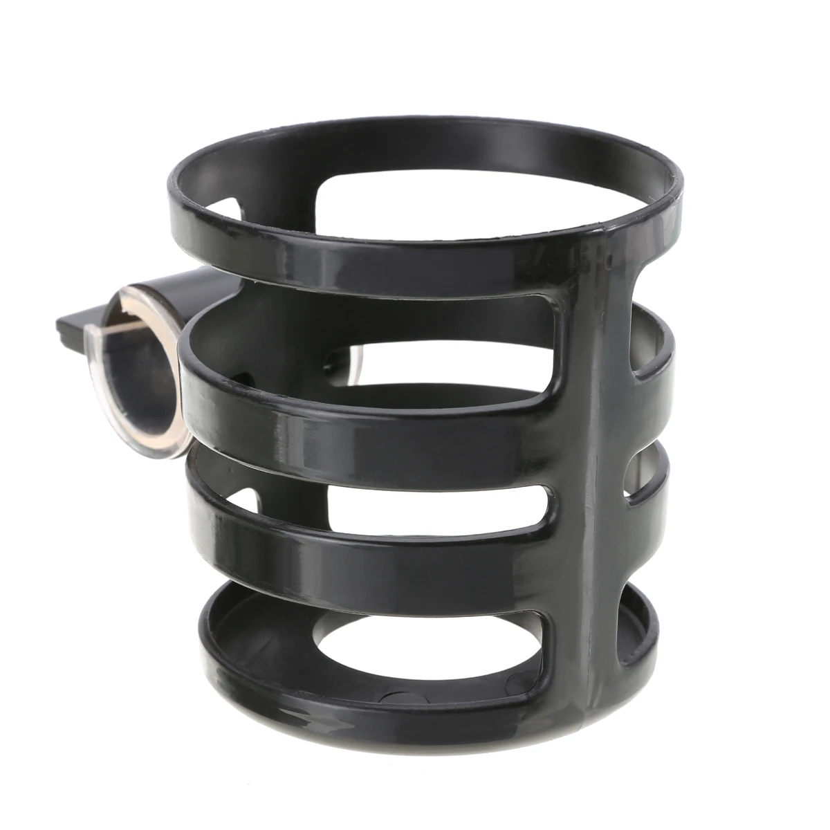 Adjustable Bike Bottle Rack Holder Black Plastic Bicycle Handlebar Drink Water Bottle Rack Holder Mount Drinking Cup Rack