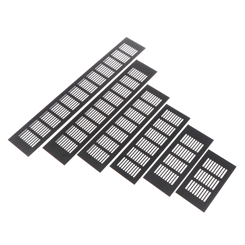 Vents Perforated Sheet Aluminum Air Vent Ventilator Grille Cover Ventilation For Closet Shoe Air Conditioner Home Decor Cover air vent grille
