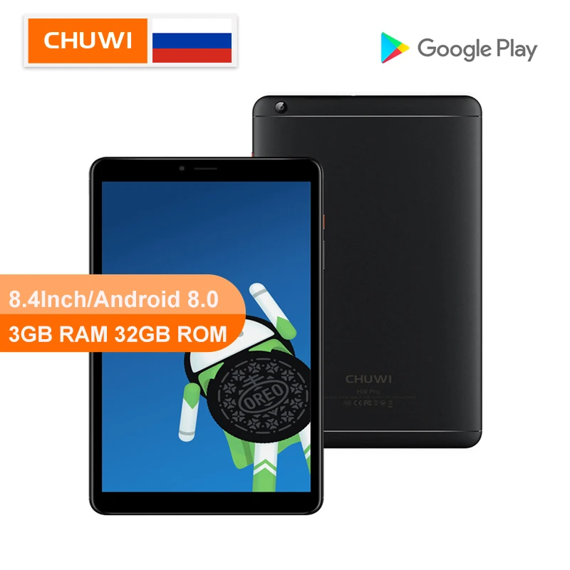 CHUWI Оригинал Hi9 Pro планшет  Deca Core MT6797 X20 3 ГБ RAM 32 ГБ ROM Android 8,0/8,1 планшет экран 2k двойной 4G  8,4 дюймов