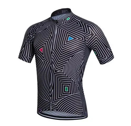 roupa велосипедная майка Mtb велосипедная Одежда для велоспорта короткая Майо Roupa Ropa De Ciclismo Hombre Verano велосипедная майка - Цвет: Серый