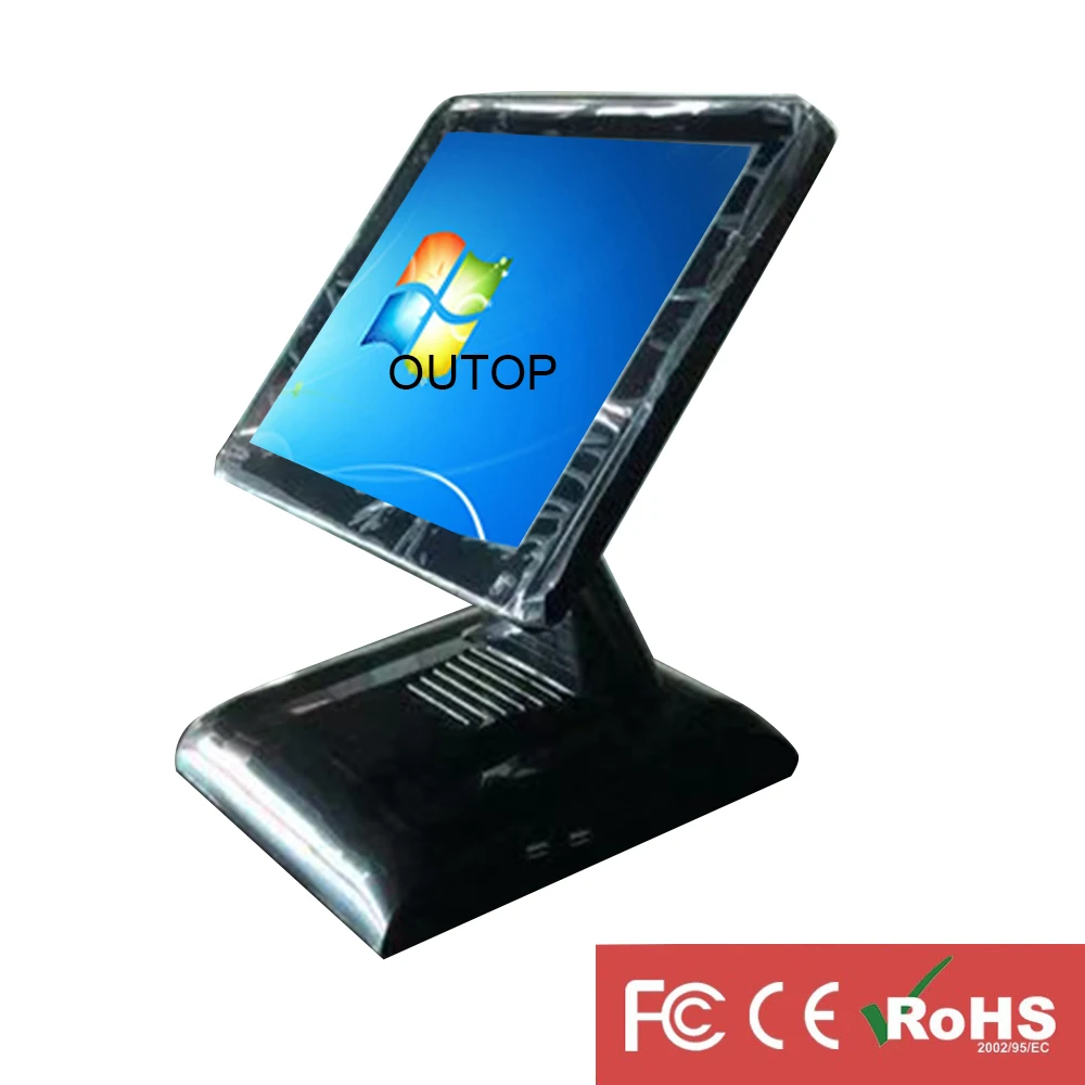 

2pcs/ctn wireless data pos system restaurant point of sales machine POS touch screen cash register