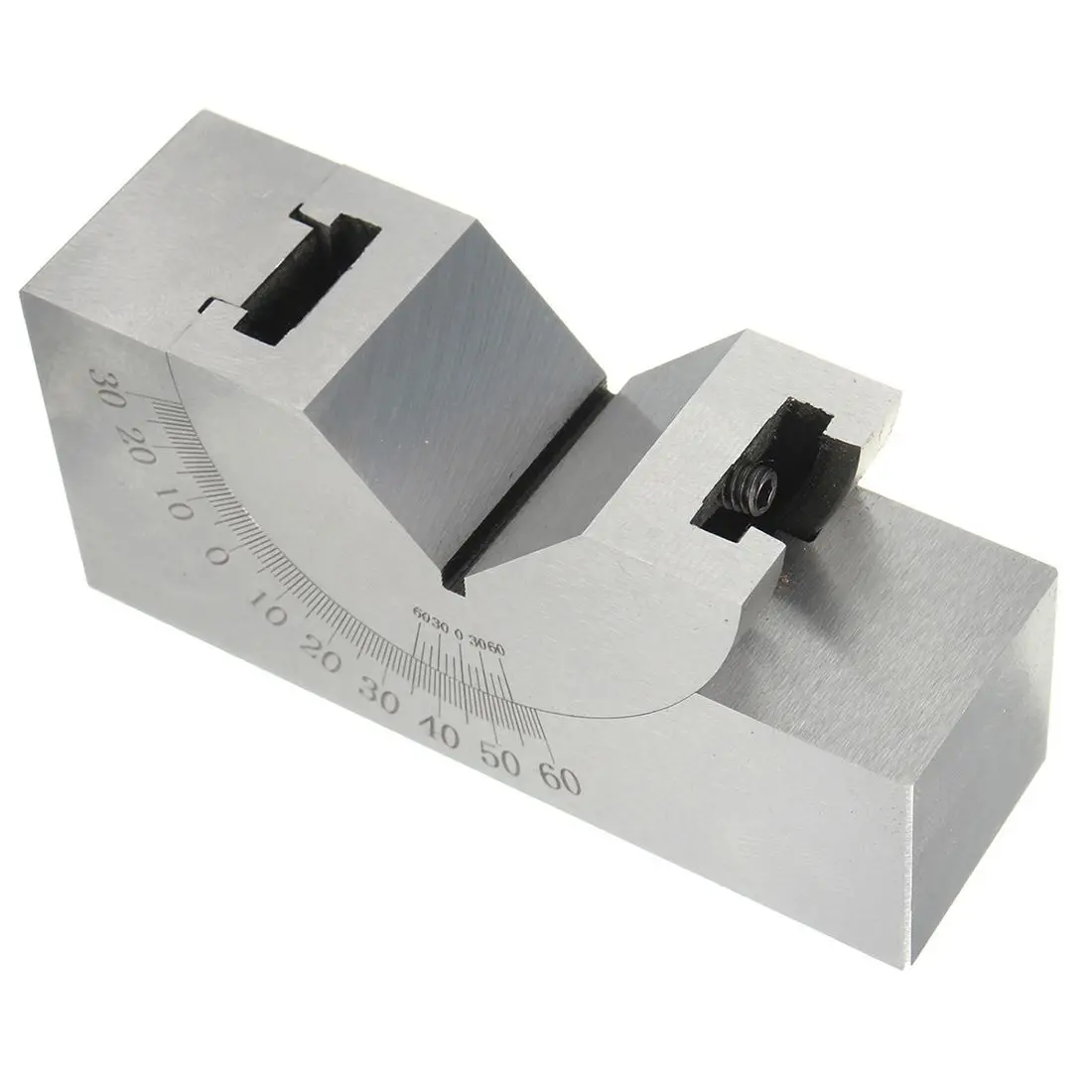 New-75x25x32mm точность мини Регулируемый угол V блок фрезерование 0 градусов до 60 градусов
