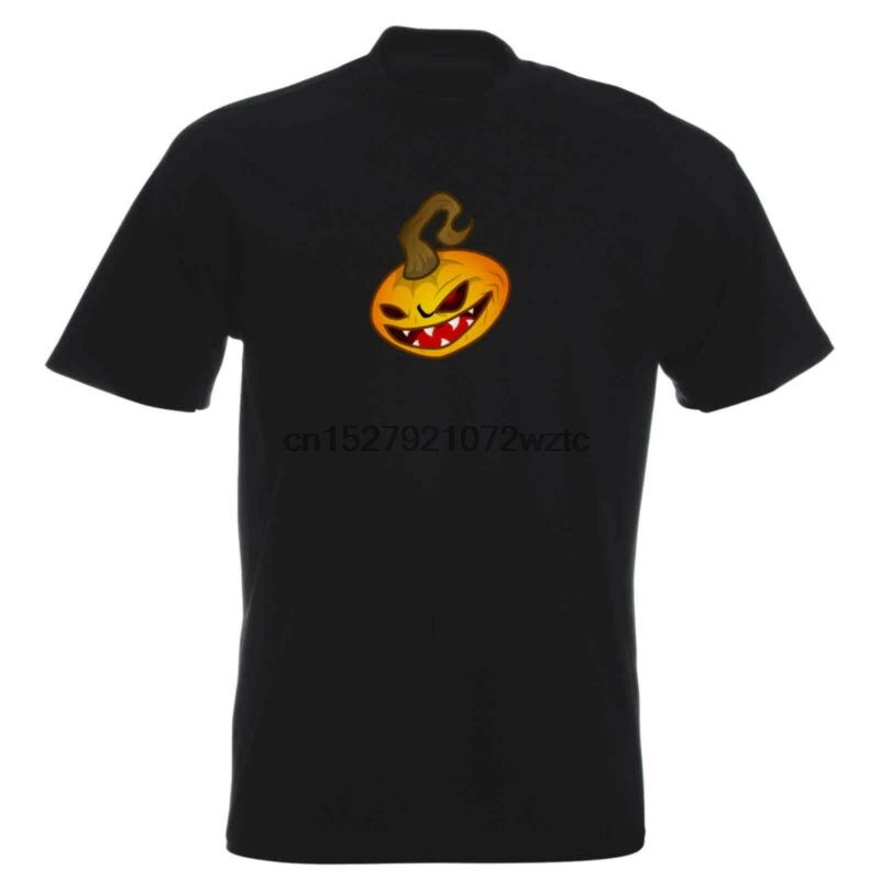 Футболка-Kurbis 08-Herren-Хэллоуин-ужасы-фаширование-Karneval Pumpkin | Мужская одежда