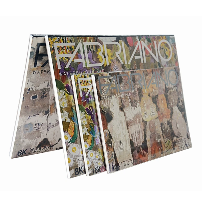 

8K/16K Watercolor Sketchbook 240g/m2 Water Color Drawing Paper 20Sheet Water-soluble Painting Medium Grain Drawing Paper