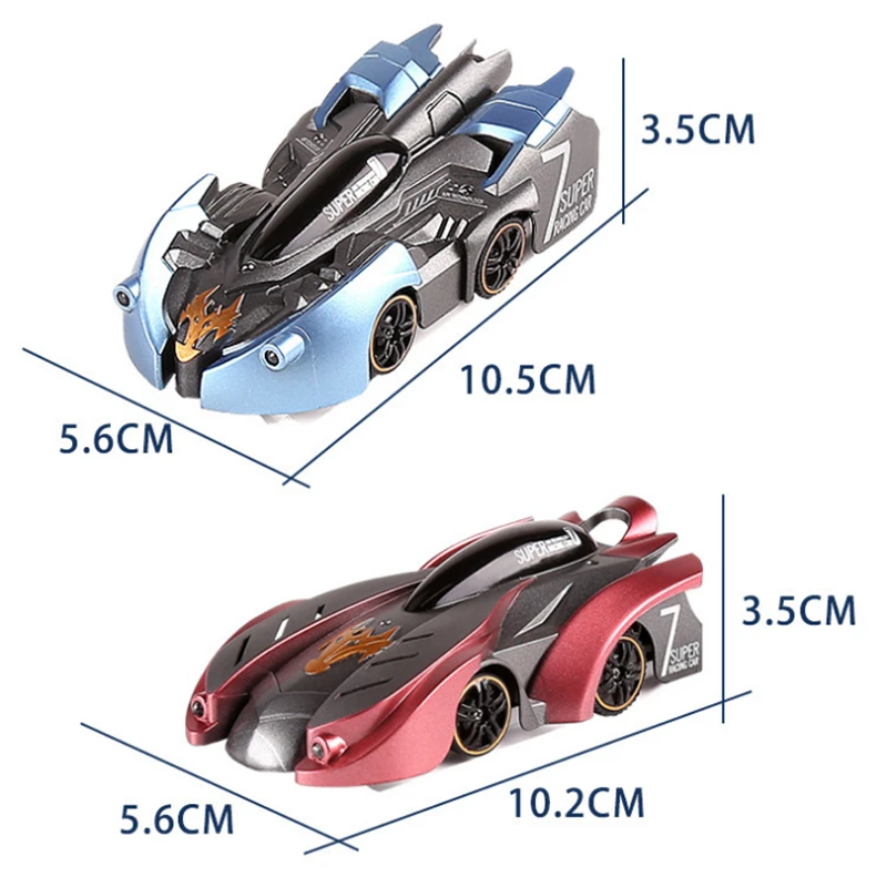 Details about   Wall-climbing RC Car Electric 360 Rotating Stunt Remote Control Car Gripping 