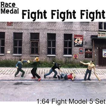 

1:64 Scale Outdoor Attack Group Fights Man Tactical Baseball Figure People Scenario Model Scene For Race Medal Matchbox