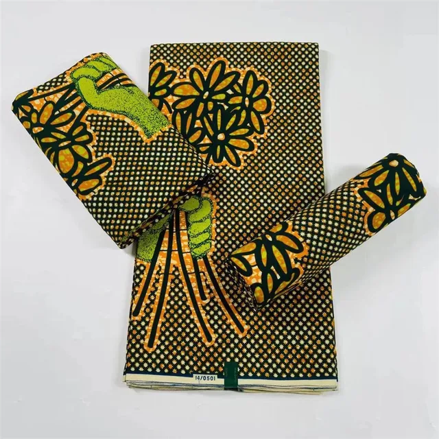 2021 New Hot Sale African Wax Fabric Cotton Material Nigerian Ankara Block Prints Batik Dutch High Quality Sewing Cloth VL-40 14