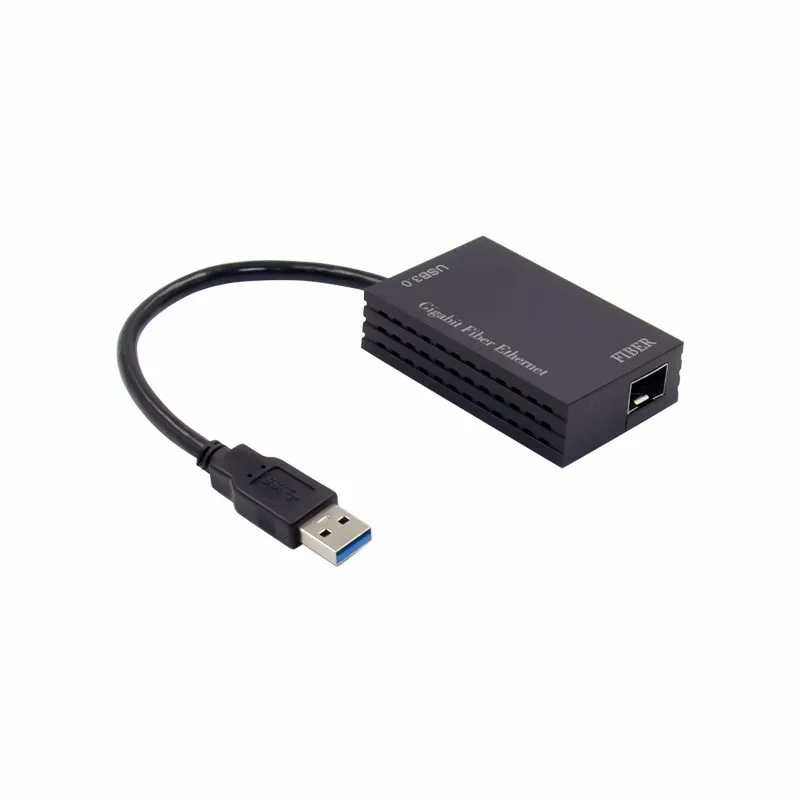 USB 1000 к гигабитному SFP оптоволоконному Ethernet-адаптеру Мбит/с Realtek RTLl8153 чипсет |