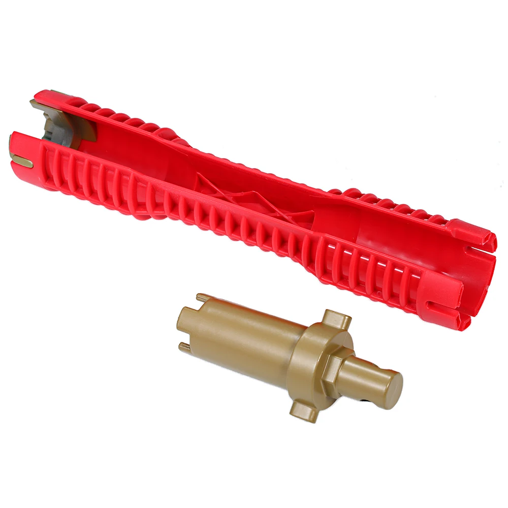 

Multifunctional Wrench Tool Faucet and Sink Installer Water Heater Disassembling Tool Sink Dismantling Key Water Pipe Spanner