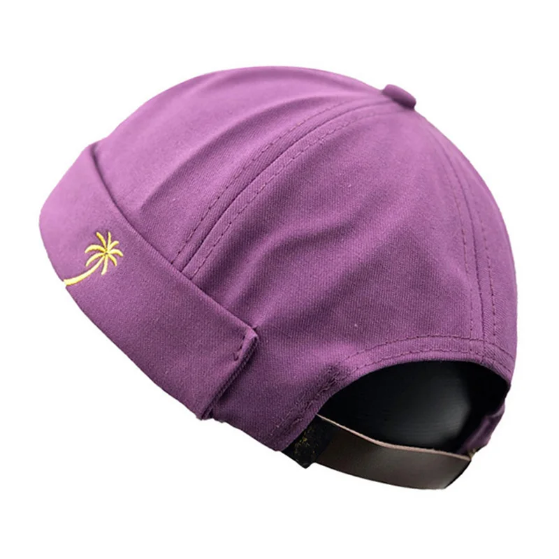 Brimless головные уборы для мужчин и женщин Docker шапка осенние вязаные шапки зимние шапки для мужчин короткие шапки с черепом обжимные шапки с