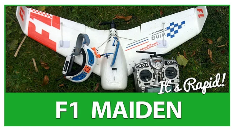 Sonicmodell FPV Delta Wing F1 крыло фиксированная модель крыла самолет через пульт дистанционного управления