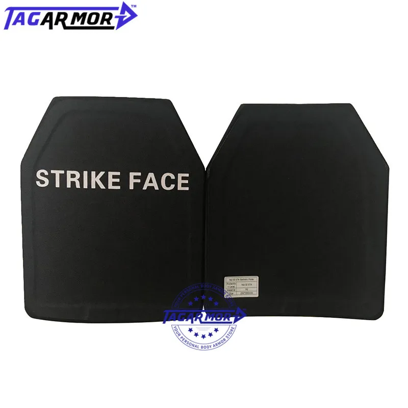 100% Pure PE NIJ level III Stand Alone AK47 & M80 Bulletproof Plate NIJ level 3 Lightweight PE Ballistic Panel  Body Armor Panel