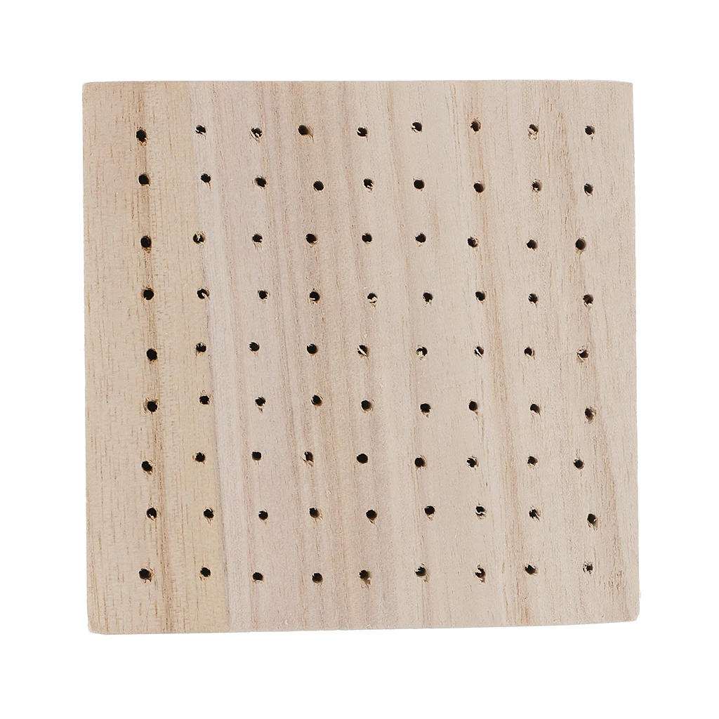 Wooden Model Color Base Modeling Tools Hobby Painting Tools Accessory For Sculpture Clay Pottery Plate Workbench Pressure Plate