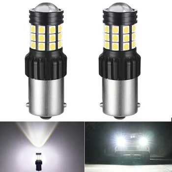

2X BA15S CANBUS LED 1156 3157 3156 T20 7443 WY21W LED Lamp 1157 bay15d P21 7W Bulb Auto Parking Brake Tail Reverse Lights 12V24V
