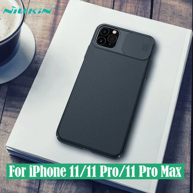 Для iPhone 11 11 Pro Max чехол NILLKIN CamShield чехол слайд-камера крышка защита конфиденциальности Классическая задняя крышка для iPhone11 Pro