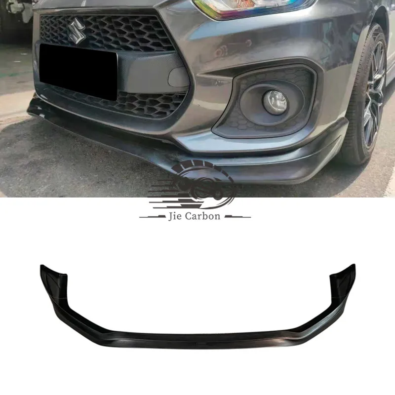 

Высококачественный карбоновый передний спойлер для suzuki SWIFT Sport ZC33S 2019-2021, автомобильный спортивный гоночный Стайлинг