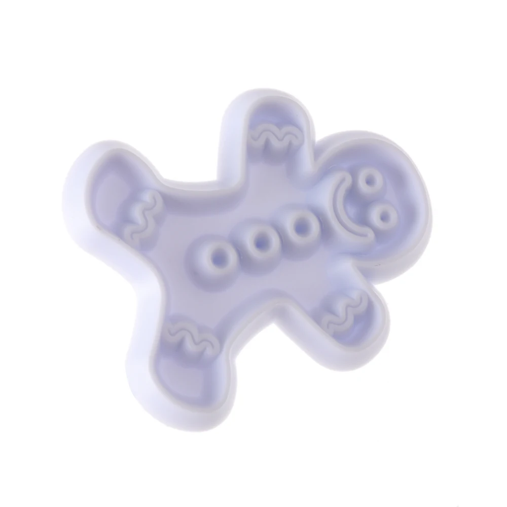 5/8PCS 2Types Christmas Biscuit Mold Fondant 3D Cookies Cutter Baking Mould Xmas Elk Snowman Pastry Tool Cake Decor Bake Tool