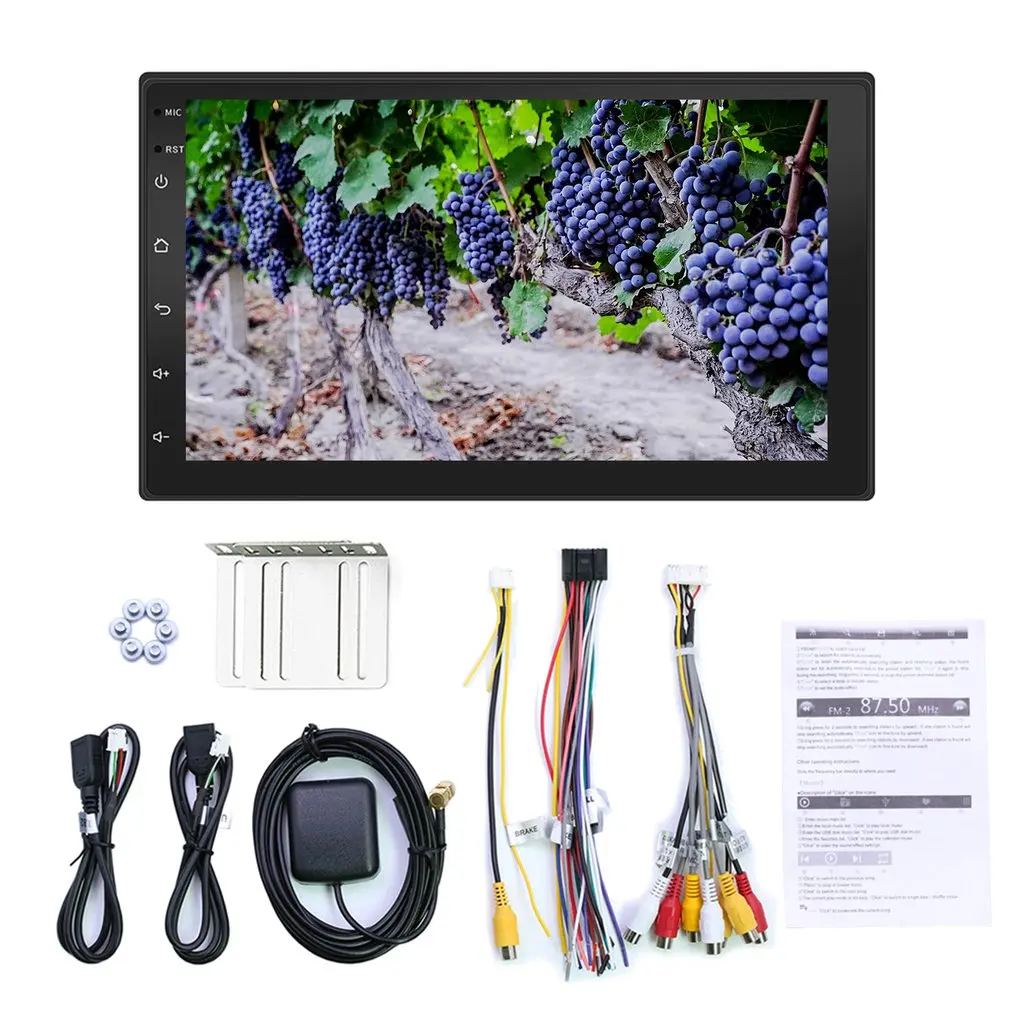 

Android 8.1 2 Din Car radio Multimedia Video Player Universal auto Stereo GPS MAP Radio Head Unit Driving Speed Display