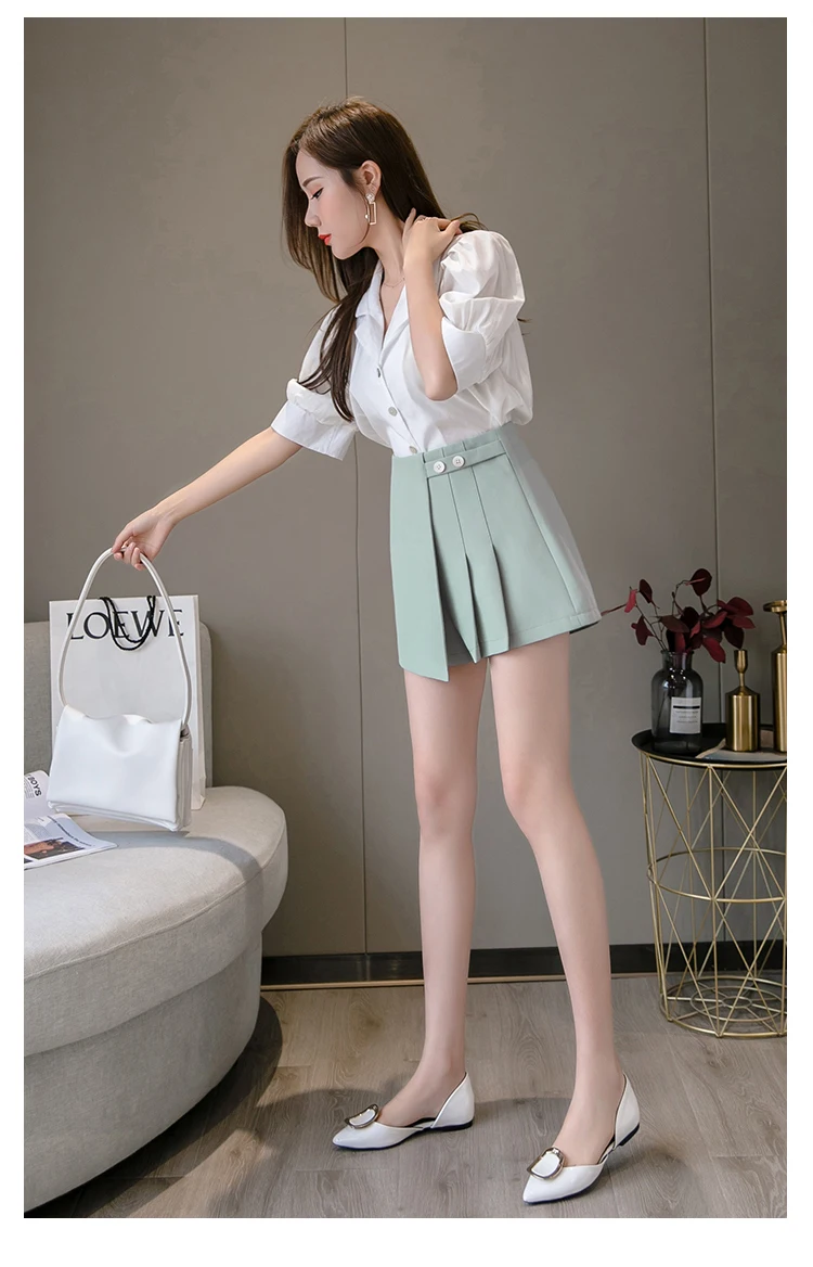Pleated Skirt Image 8