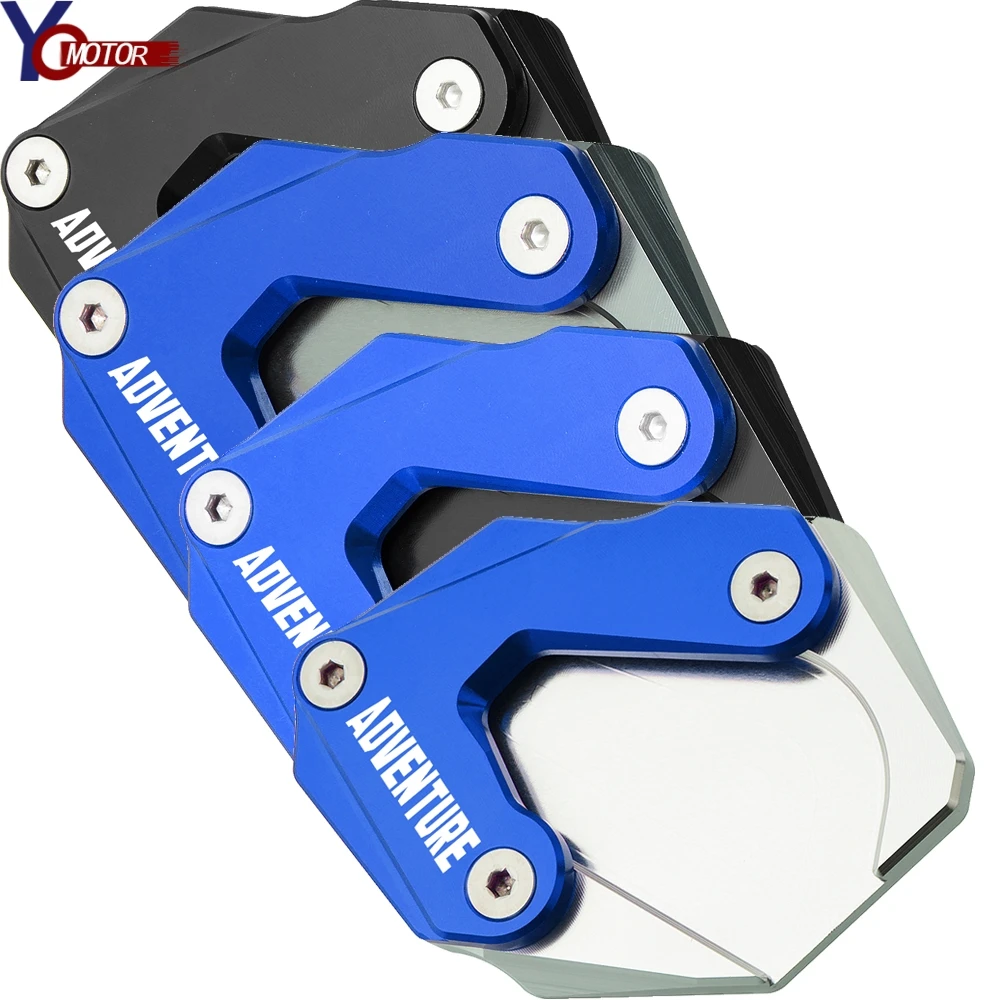 

For BMW R 1250 GS R1250GS R 1250GS 2018-2019 CNC Aluminum Side Stand Enlarge Extension Plate Enlarge Side Stand Support Pad