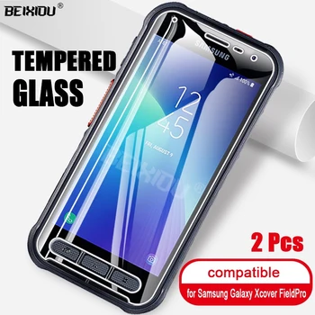 Перейти на Алиэкспресс и купить 2 шт Полное закаленное стекло для samsung Galaxy Xcover FieldPro защита экрана закаленное для Xcover FieldPro защитная пленка