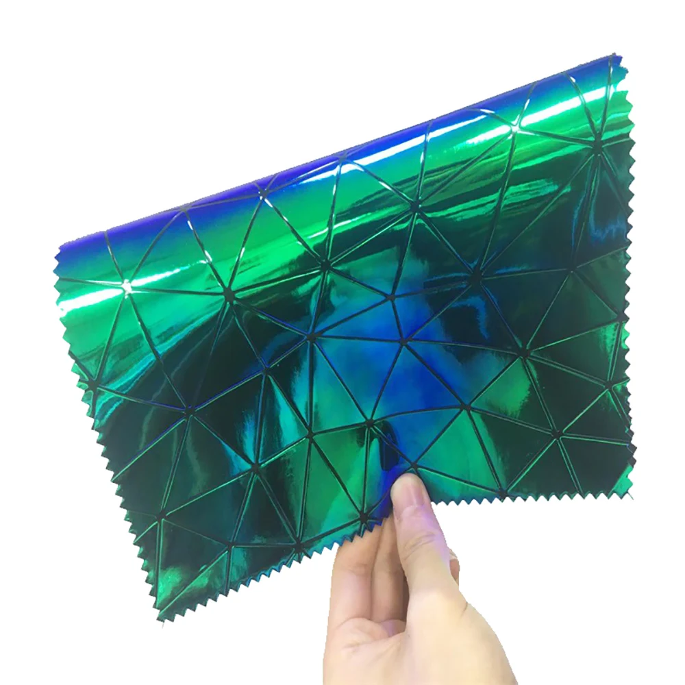 Lychee Life 29x21 см Лазерная искусственная кожа A4 красочные ПУ ткань DIY Ручная работа швейные принадлежности для одежды украшения