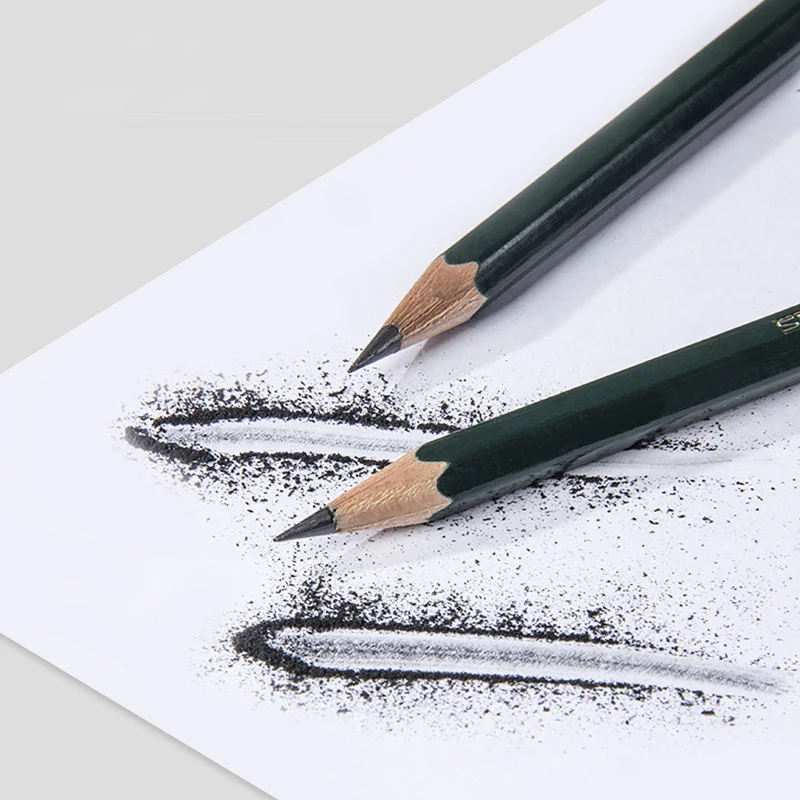 鉛筆6/16本セット学校の専門鉛筆セット描画とスケッチ用のグラファイト