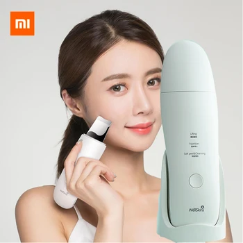 

Xiaomi MIJIA Ultrasonic Facial Skin Scrubber Deep Face Cleaning Peeling Skin Care Device Smart Chip Beauty Instrument