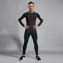 2 шт./компл. мужских Фитнес Спортивная Фитнес сжатия одежда Бег костюм для бега, спортивный фитнес Колготки
