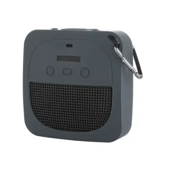 

Portable Soft Silicone Case Shockproof Protective Cover Sleeve Protector with Carabiner for Soundlink Micro Bluetooth Speaker