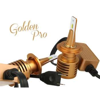 

CARALL LH7225 Full Led Canbus Kit Golden Pro H7 25W 12V 4000 lm Super Slim easy to install raffredamento fan