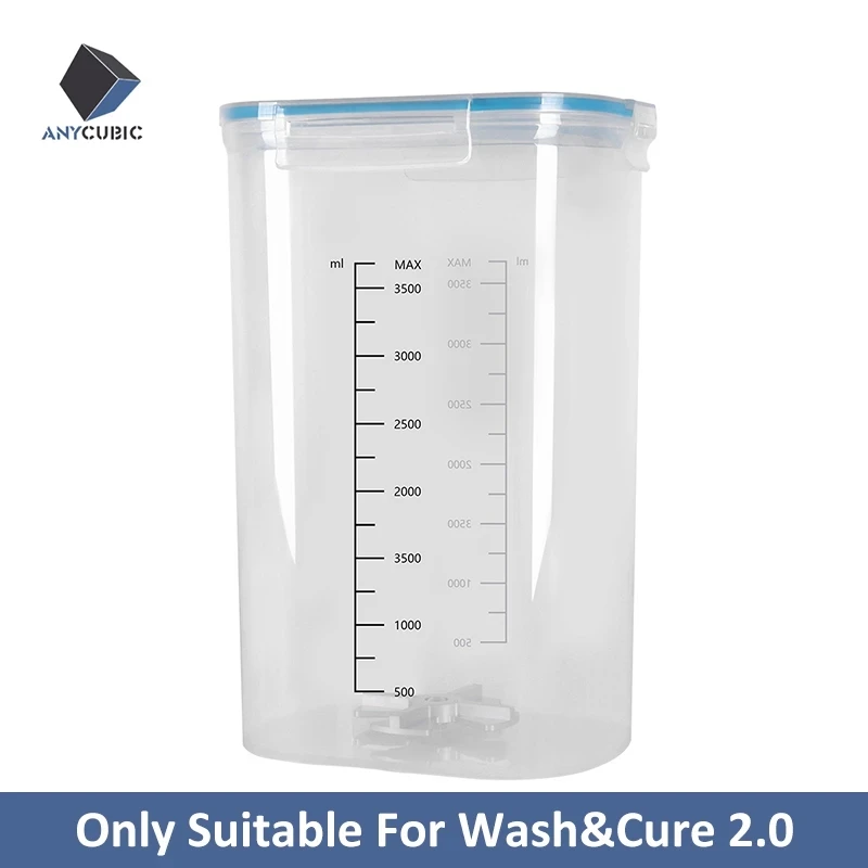 Anycubic Lcd 3d Printer Parts Cleaning Bucket For Wash And Cure 2.0