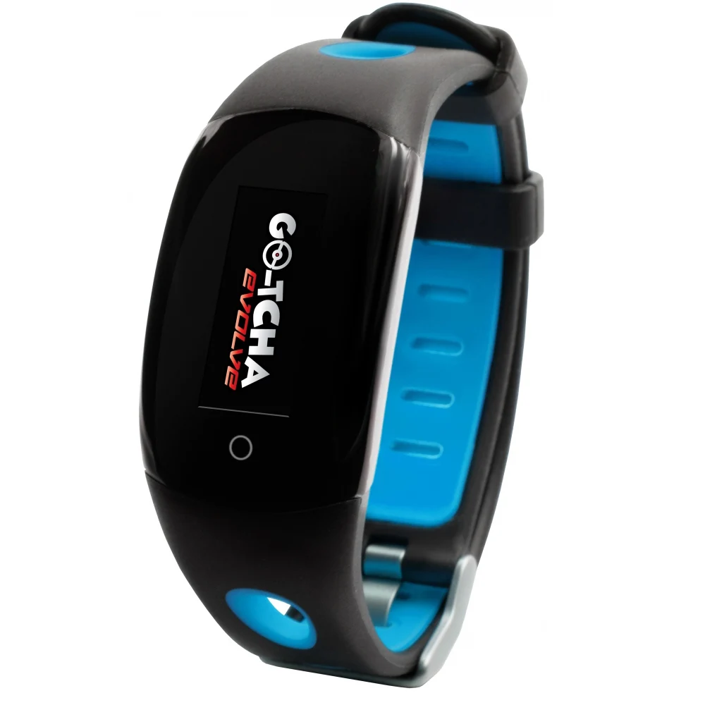 Blue Datel Go-Tcha Evolve Смарт-часы браслет для Pokemon Go Plus Карманный Авто-ловля для Bluetooth для IOS12/Android - Цвет: Blue