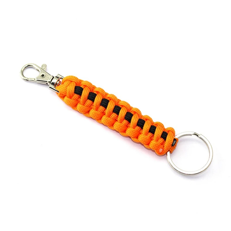 

7 cores Nylon Climbing Emergency Rescue Bracelet Paracord Umbrella Rope Chain 1.4m Buckle Survival Bracelets Outdoor
