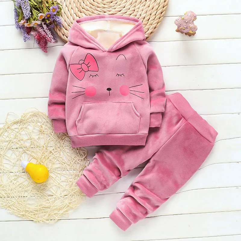 Girls Clothing Set Newborn Baby Girl Spring Autumn Tracksuit T-shirt + Pants 2PCS