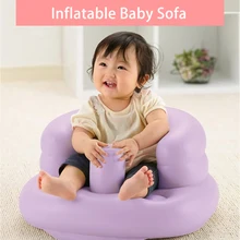 Warmom Детские Игрушки для ванны надувной диван сиденье складной поддерживающий коврик детская подушка для ванны малыша игрушки для купания сиденье для новорожденного 3-36 м