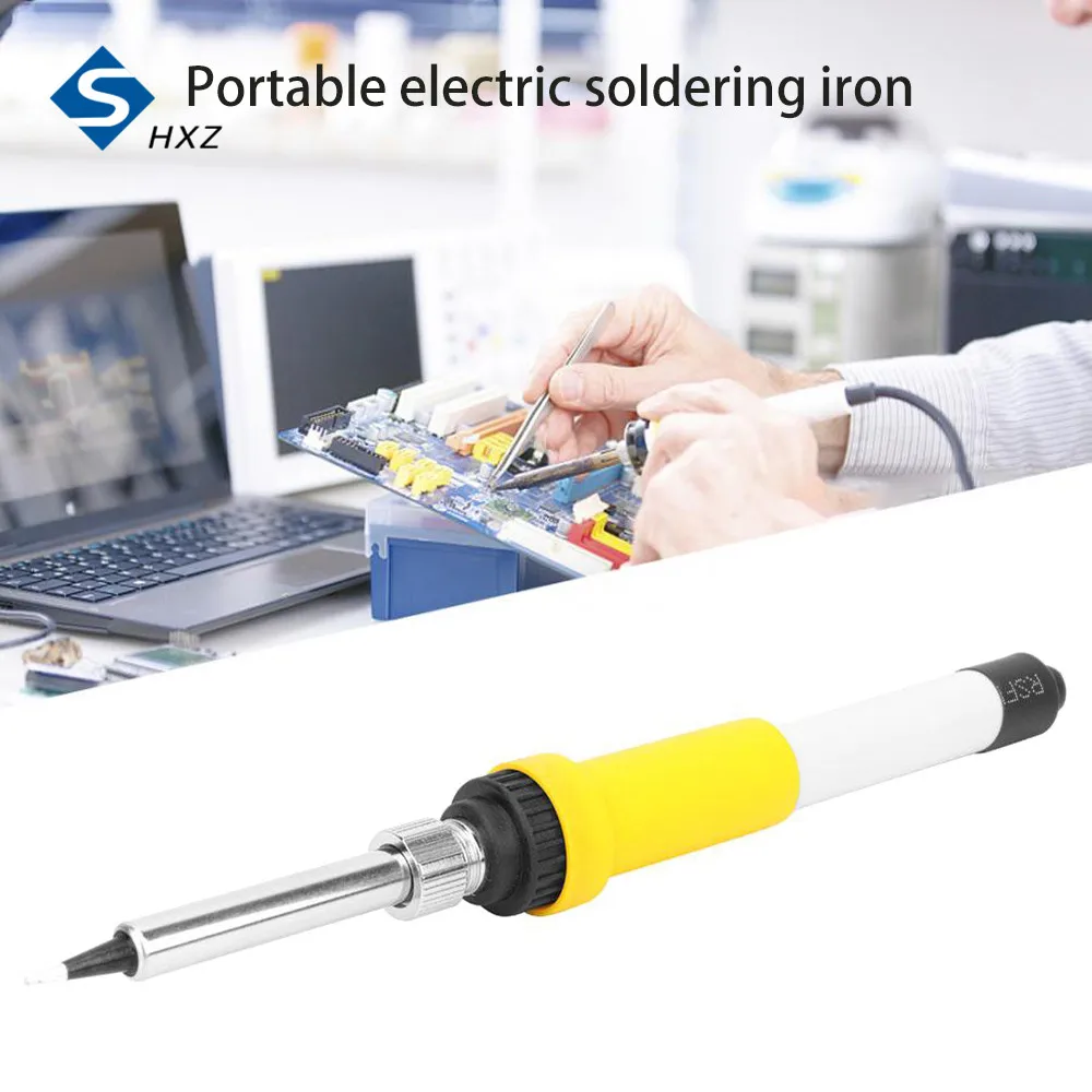 

60W DC 12V Portable Soldering Iron Low-voltage Car Battery Welding Rework Repair Tools