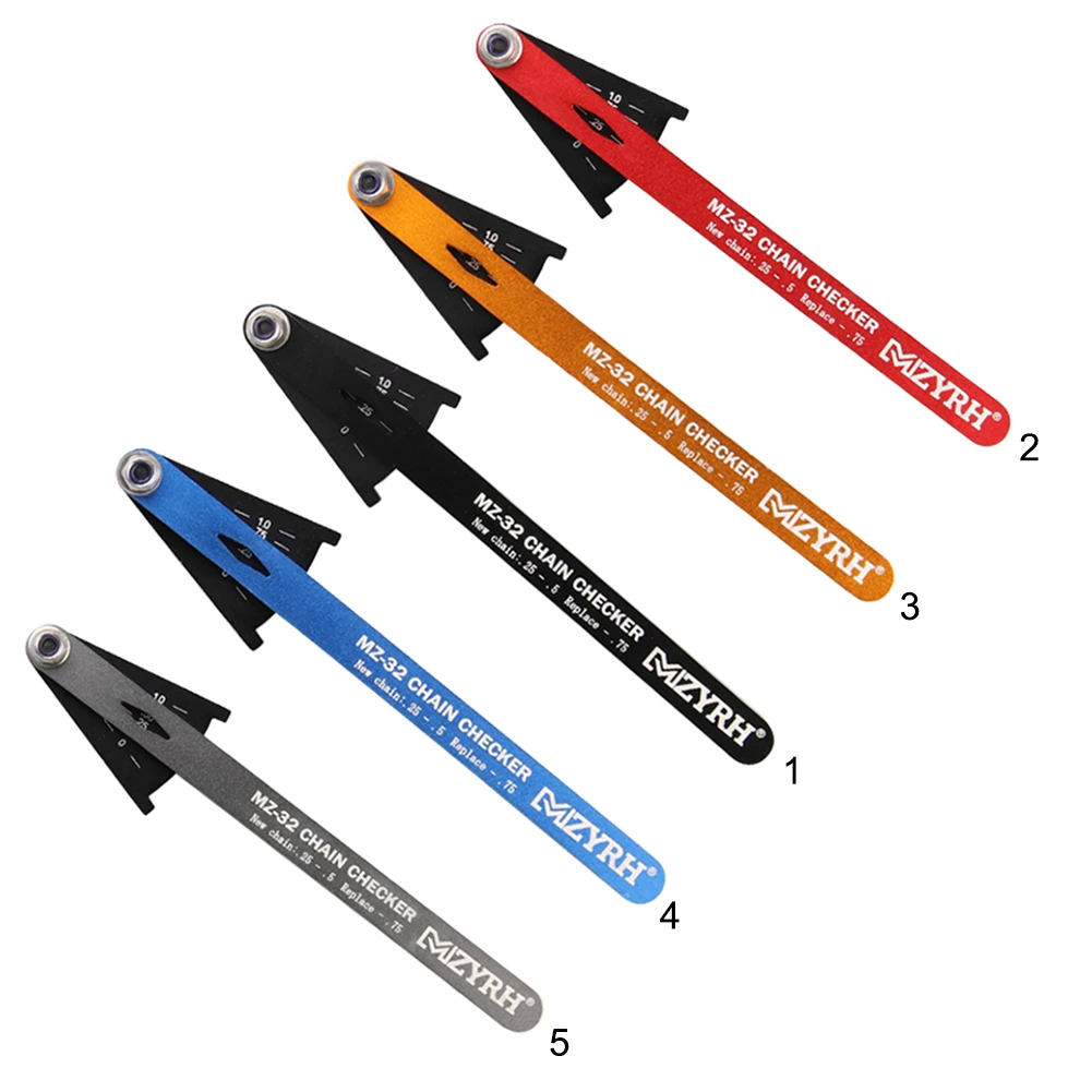 

Bicycle Chain Wear Indicator Tool Chain Checker Kits Multi-Functional Chains Gauge Measurement Tool