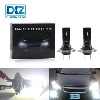 

DXZ 2pcs H7 led Fog lights Blub Car Driving Running Lamp Headlight Turning Parking Bulb 1200LM 1860SMD 6000K White 12V 24V
