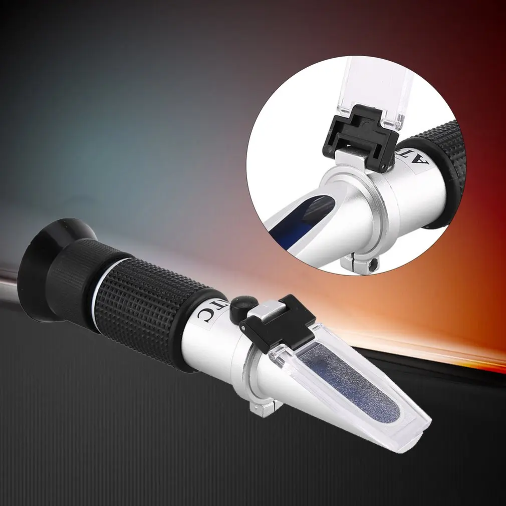 Refractometers Tools Handheld Refractometer Adblue Ethylene Glycol Antifreeze Battery Fluid