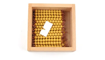 Montessori Beads Materials Children's Early Educational Toys for Number Counting Kids Math Toys Homeschooling Equipment 9