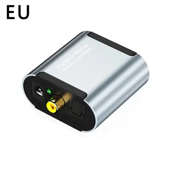 

Coaxial Optical Fiber Digital to Analog Audio AUX 3.5mm Jack RCA L/R Converter SPDIF Digital Audio Decoder Amplifier