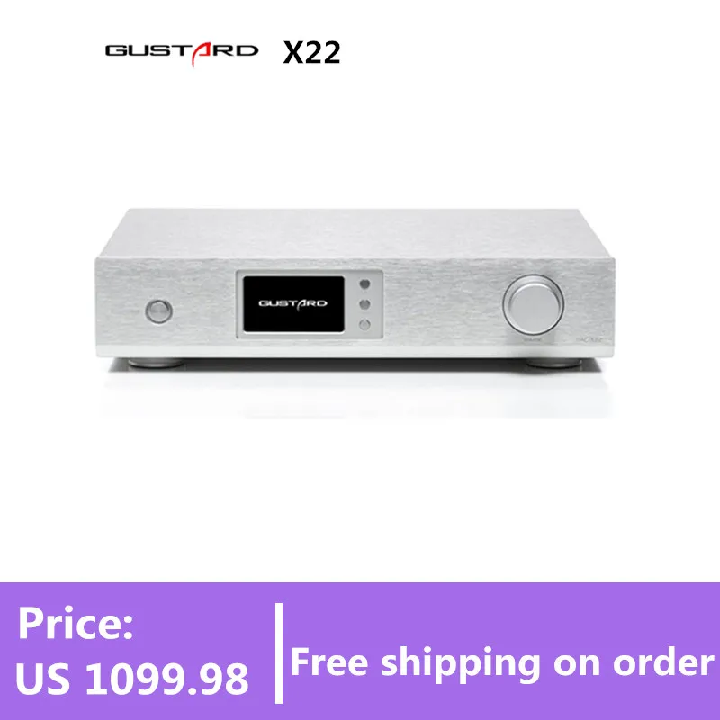 GU DAC-X22 ES9038PRO I2S XMOS Hi-Fi ЦАП PCM384K DSD512 декодер DOP | Электроника
