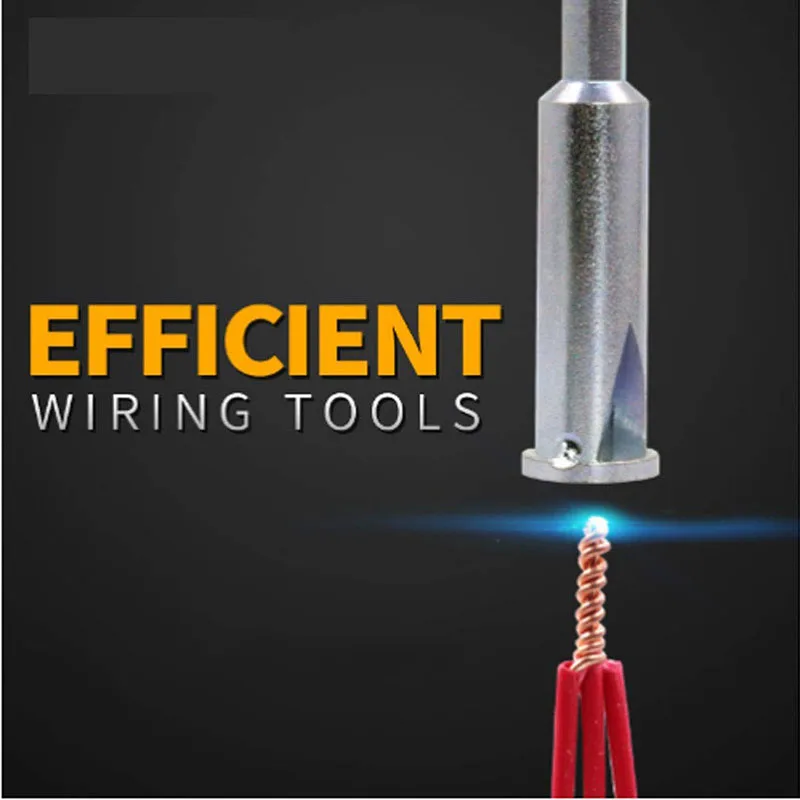 Универсальный Электрический скручиваемый провод автоматический инструмент для